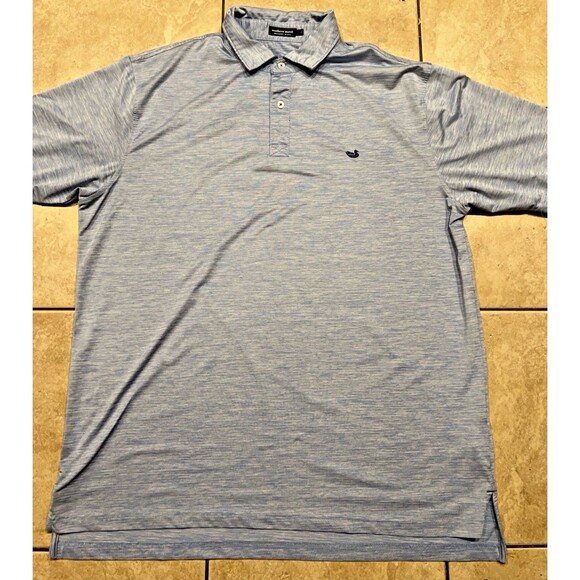 Southern Marsh Shirt Mens XL Blue Performance Golf Polo Athletic Casual - Picture 1 of 5